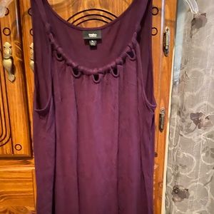 Women’s tank. Large. Plum.